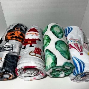 Minky Couture plush pillowcase lot